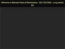 Tablet Screenshot of batrodz.com